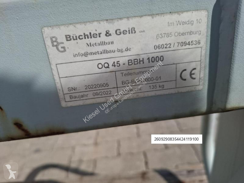 Piese de schimb pt. agricultură  Büchler&Geiss