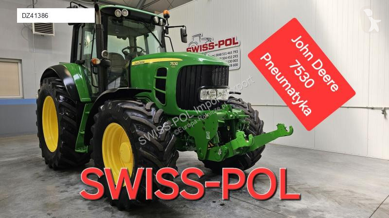 Landbrugstraktor John Deere 7530