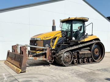Tracteur agricole Caterpillar Challenger MT865B - German Machine / Front Blade