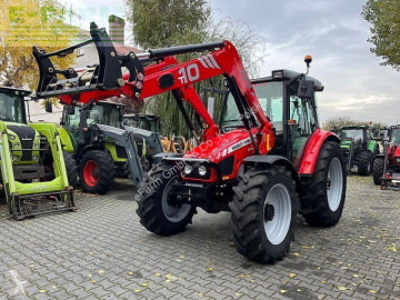 Massey Ferguson 6455 dyna-6 + mailleux mx t10 tractor