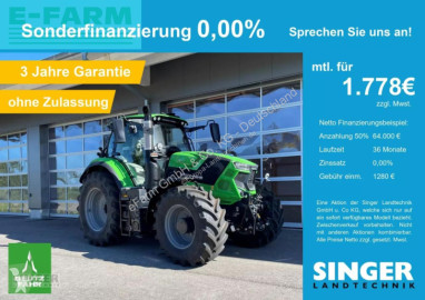 Lantbrukstraktor Deutz-Fahr 6160 ttv agrosky i-monitor led isobus