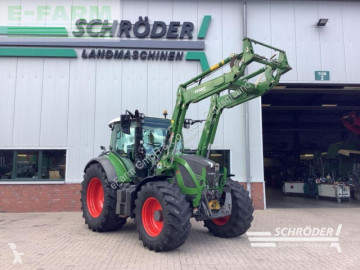 Tracteur agricole Fendt 516 vario s4 power + cargo 4x/80