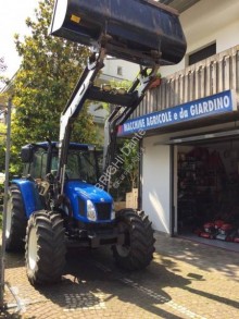 Tracteur agricole New Holland TL100/A con pala cc 4485 turbo occasion