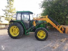 Tracteur ancien John Deere 6100 con Pala