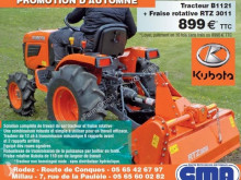 Trattore agricolo Kubota usato