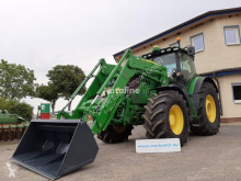 John Deere farm tractor 6215R + FZW + FL