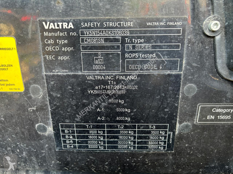 Tractor agrícola Valtra  N 154