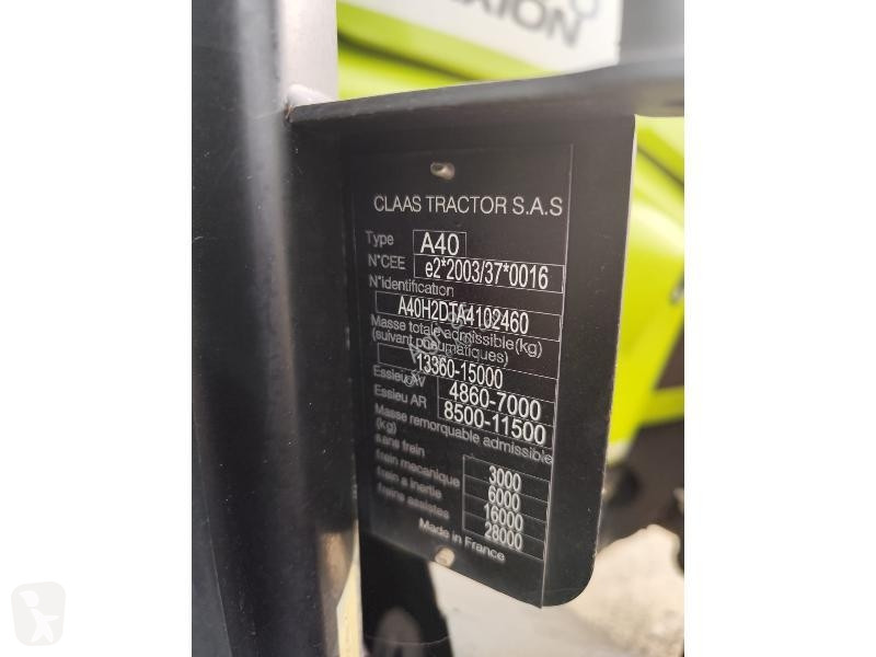 Tractor Claas AXION 870