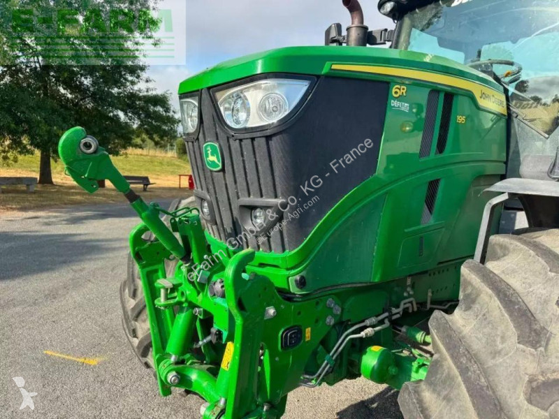 Tracteur agricole John Deere  6r 195