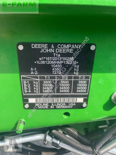 Landbrugstraktor John Deere  6120m