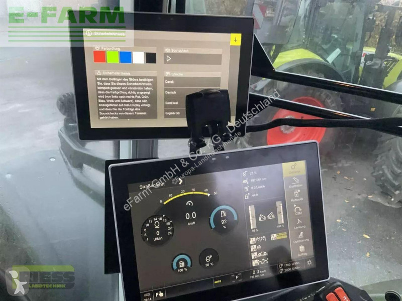 Landbrugstraktor Claas  axion 870 cmatic cebis...
