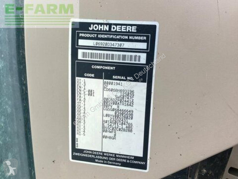 Landbrugstraktor John Deere  6920