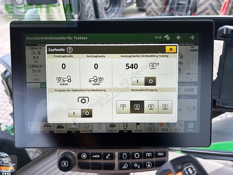 Landbrugstraktor John Deere  6r 195