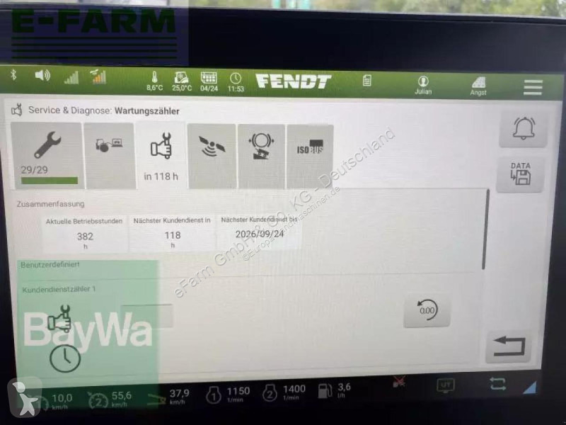 Landbrugstraktor Fendt  728 vario gen7 profi plus