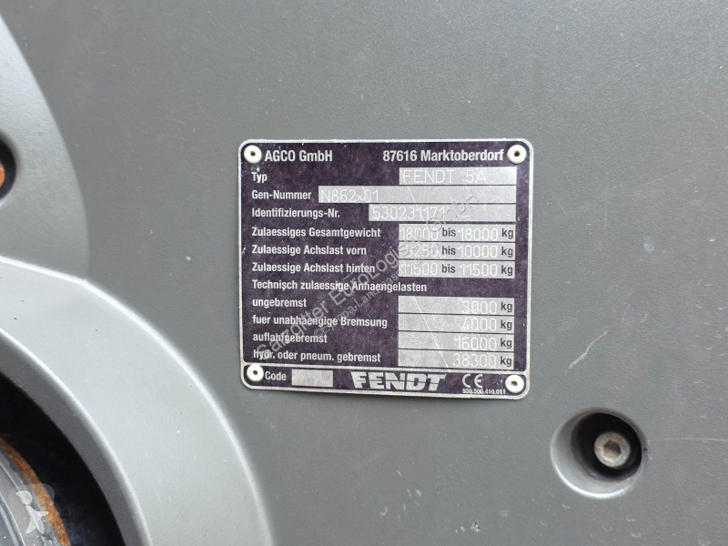Landbrugstraktor Fendt 1050 Vario / 11.557 h /...