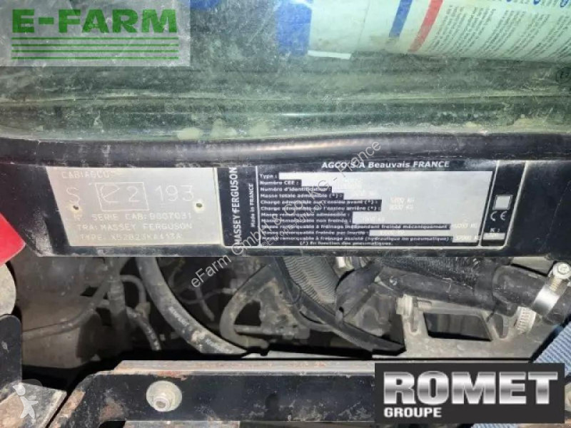 Tracteur agricole Massey Ferguson  7616 d6 ef