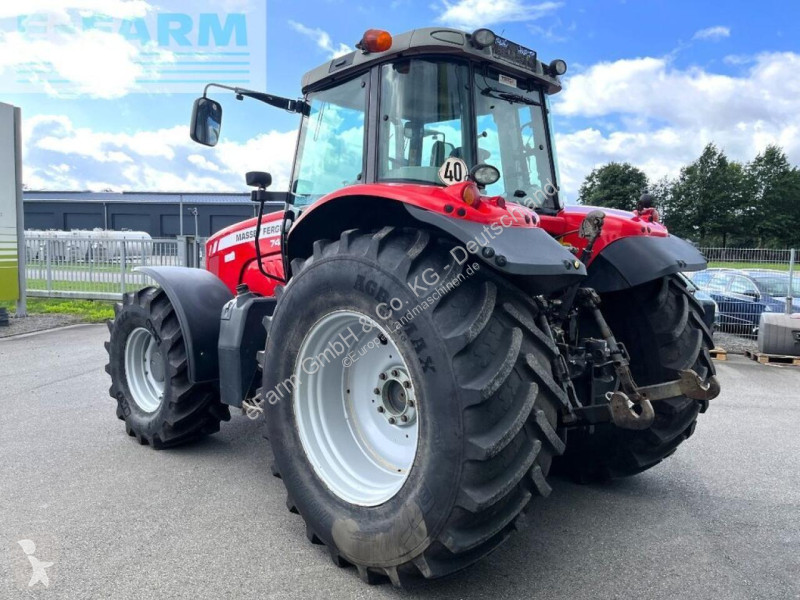 Tracteur agricole Massey Ferguson  mf 7495 dyna vt