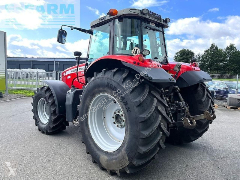 Tracteur agricole Massey Ferguson  mf 7495 dyna vt