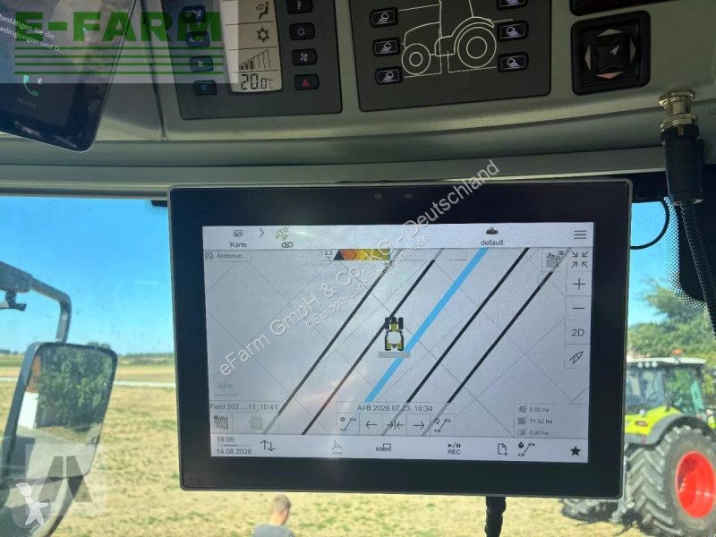 Tracteur agricole Claas  axion 870 cmatic rtk
