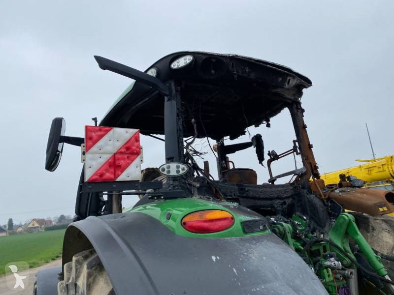 Tractor John Deere 6250 R / AutoPower endommagé