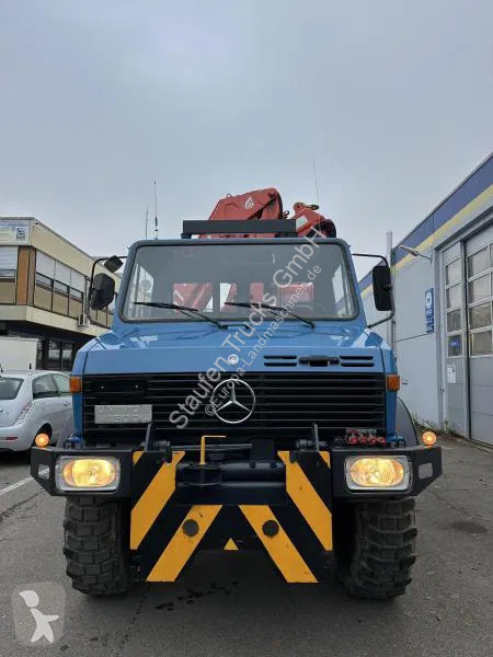 Camion Unimog U (425) Ferrari Kran 147.2A*Jib*...