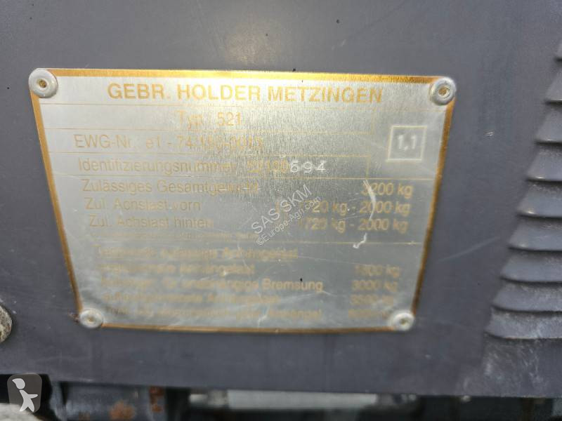 Tracteur agricole Holder A760