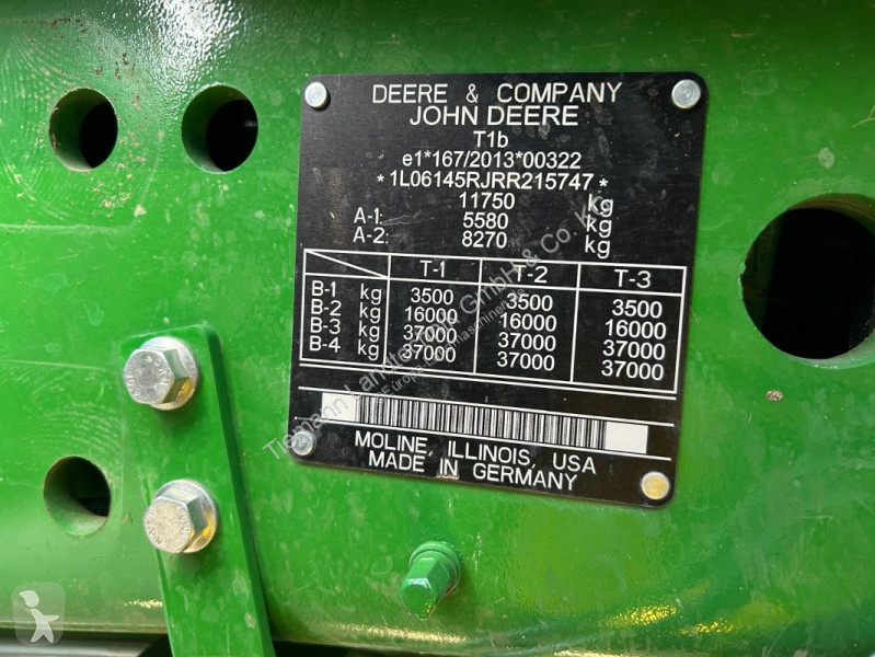 Landbrugstraktor John Deere 6R 145...