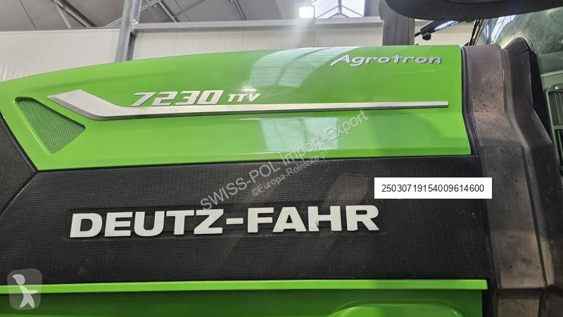 Landbrugstraktor Deutz-Fahr Agrotron 7230
