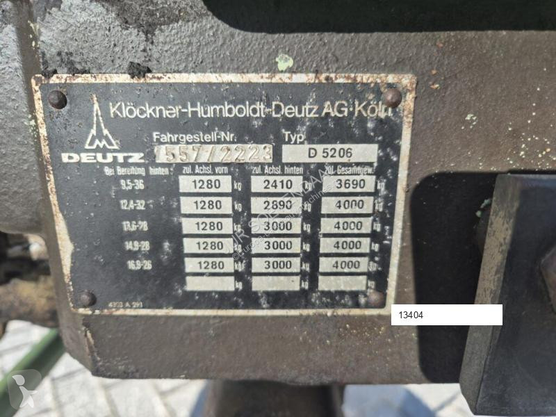 Lantbrukstraktor Deutz D5206