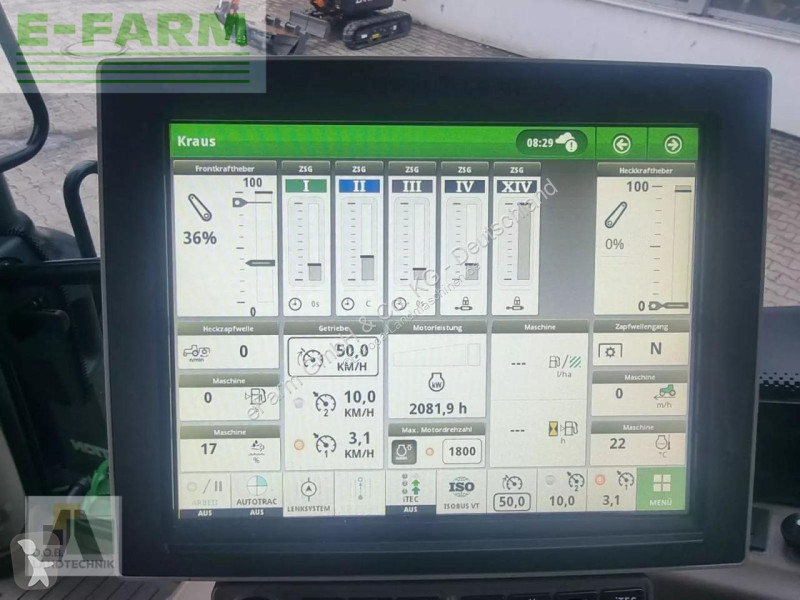 Landbrugstraktor John Deere  6155r