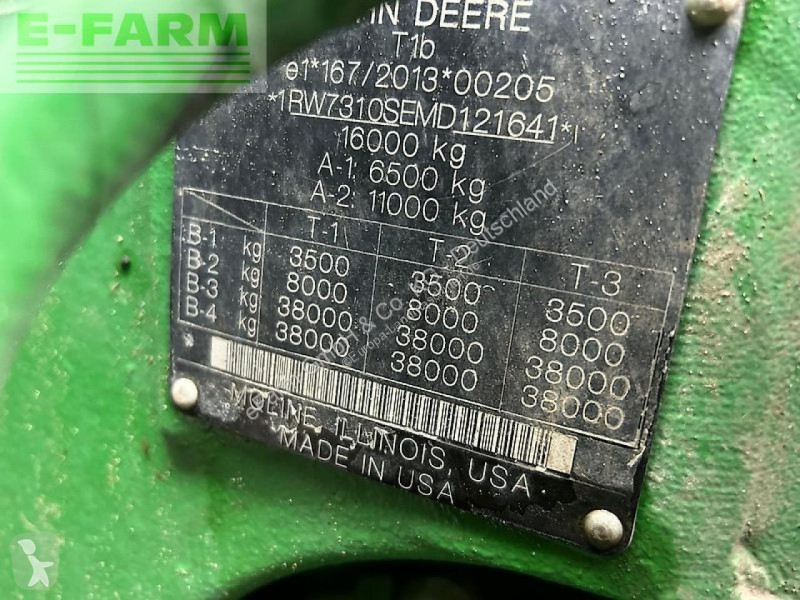 Landbrugstraktor John Deere  7r 310