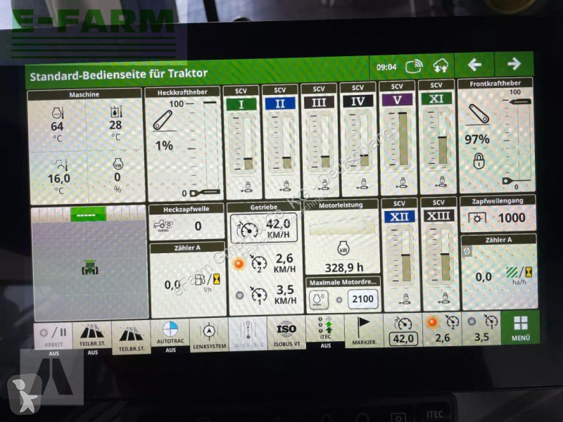 Landbrugstraktor John Deere  6r 185