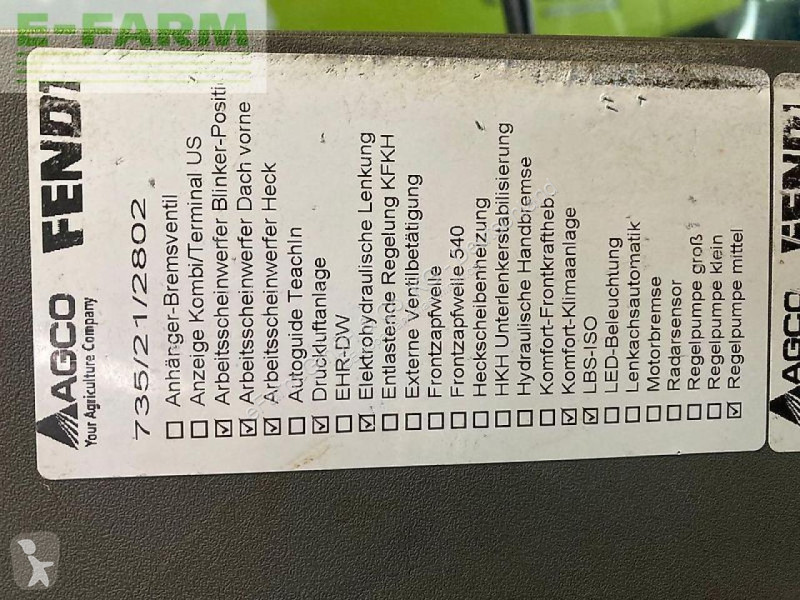 Landbrugstraktor Fendt  720 scr profi plus