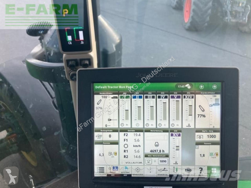Landbrugstraktor John Deere  8370 r autopowr