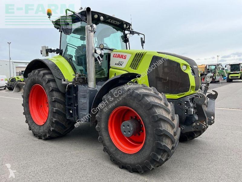 Landbrugstraktor Claas  axion 870 cmatic cebis,...