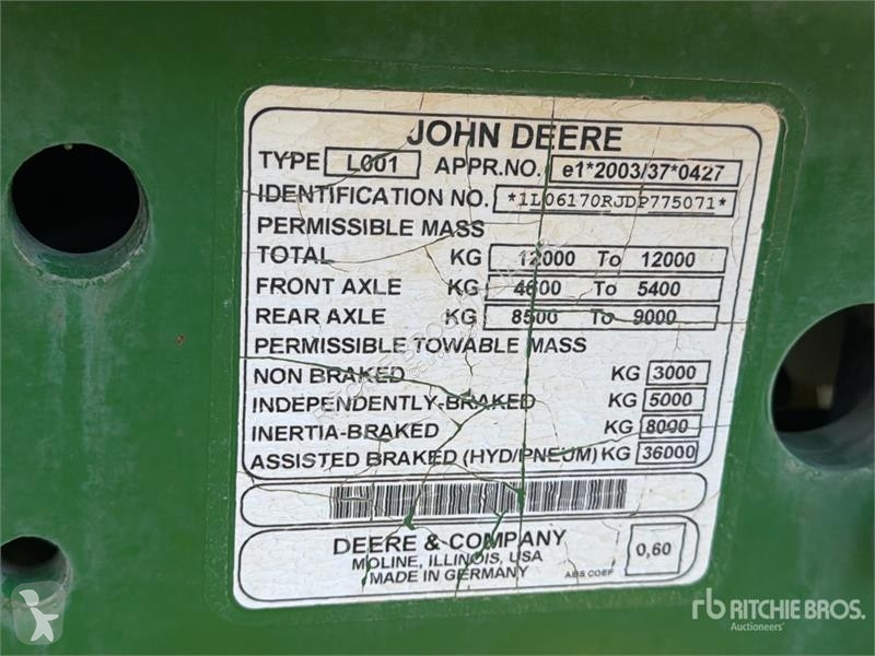 Tractor John Deere 6170R