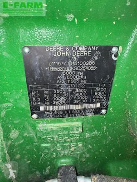 Tractor John Deere  8r310