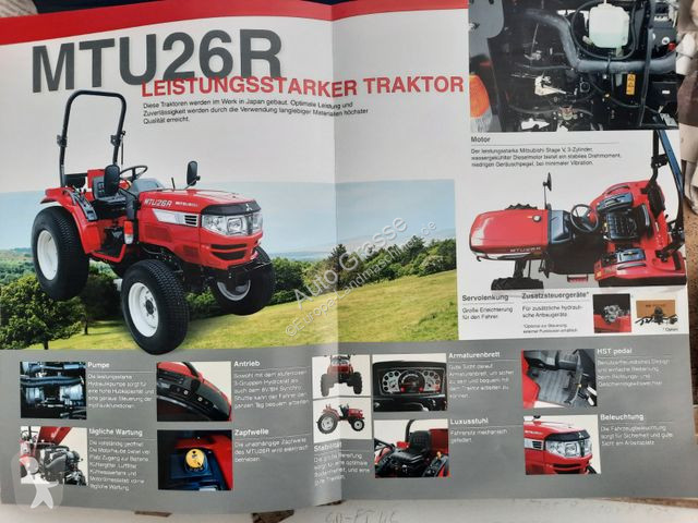 جرار زراعي Mitsubishi MT 26 / MTU 26 R  *...