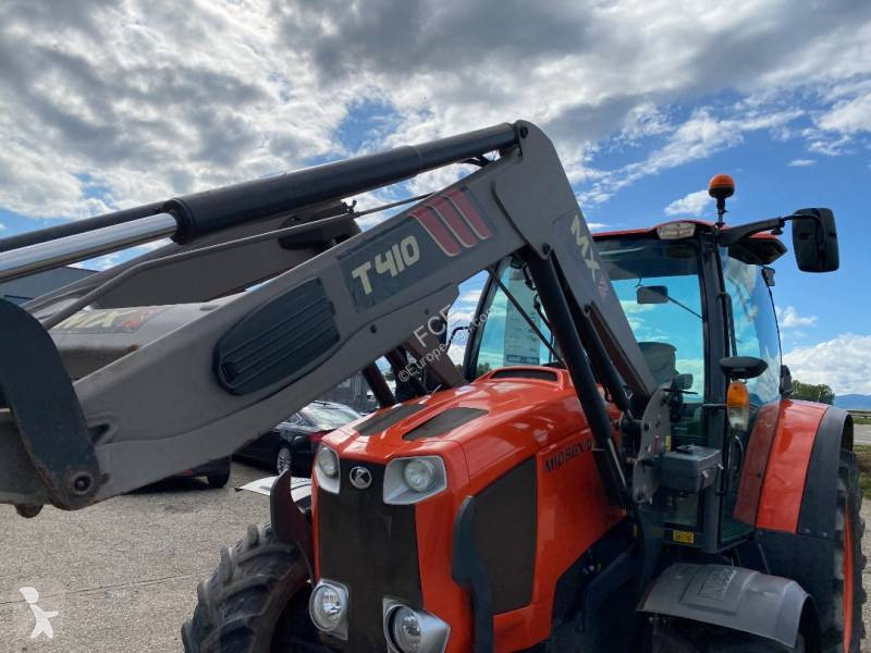 Lantbrukstraktor Kubota M105 GX-III + MX T410...