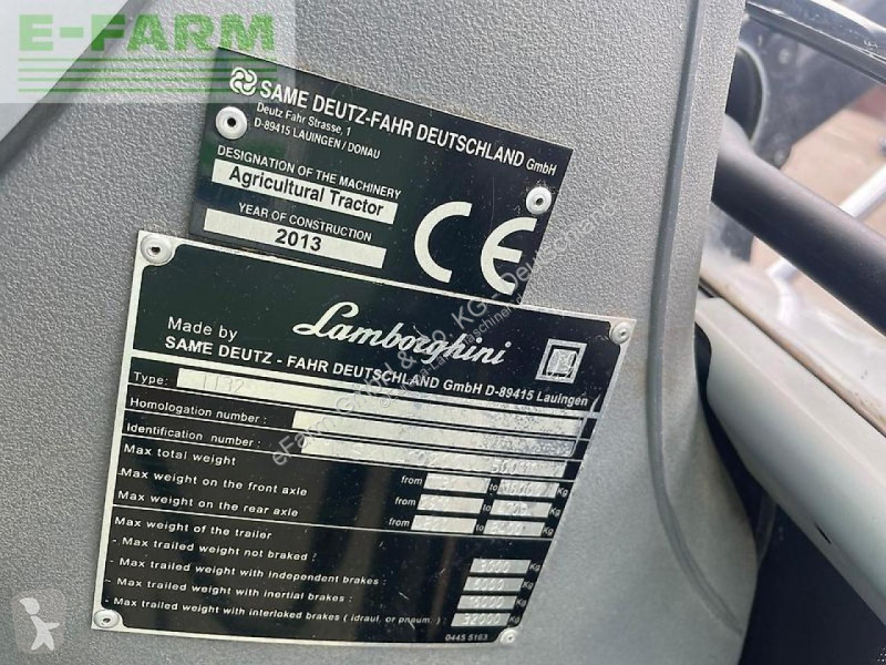 Lantbrukstraktor Deutz-Fahr  lamborghini r 6.160.4