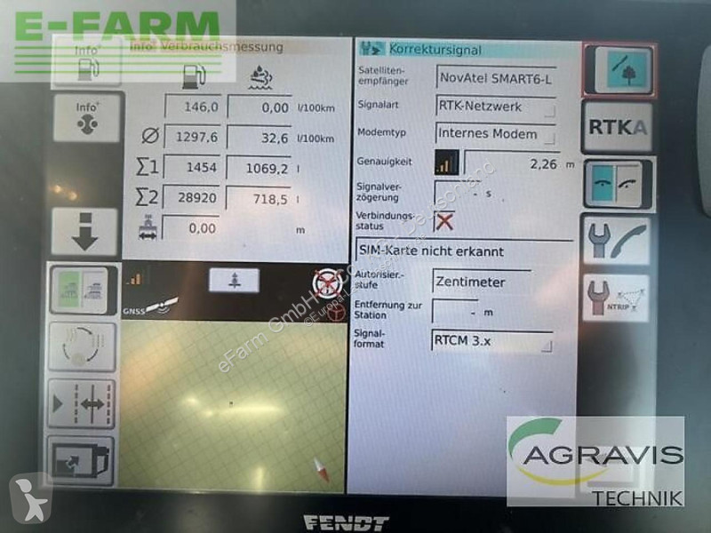 Landbrugstraktor Fendt  724 vario s4 profi plus