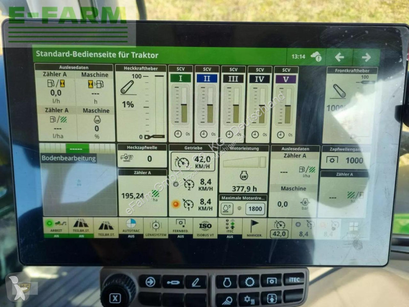 Landbrugstraktor John Deere  6r 215 autotrac...