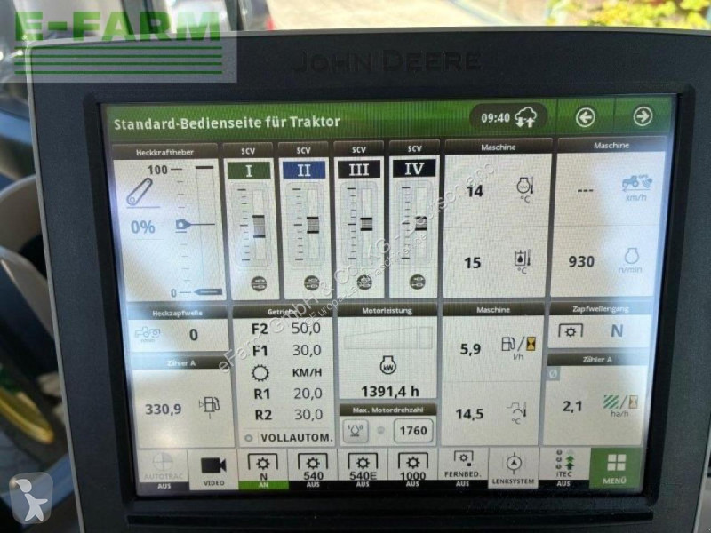 Landbrugstraktor John Deere  6r 155