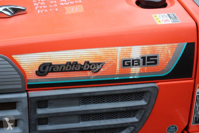 Сільськогосподарський трактор Kubota GB15