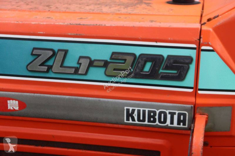 Tracteur agricole Kubota Sunshine ZL1-205D