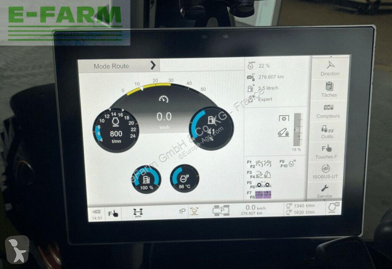 Tracteur agricole Claas  axion 930 tt stage v