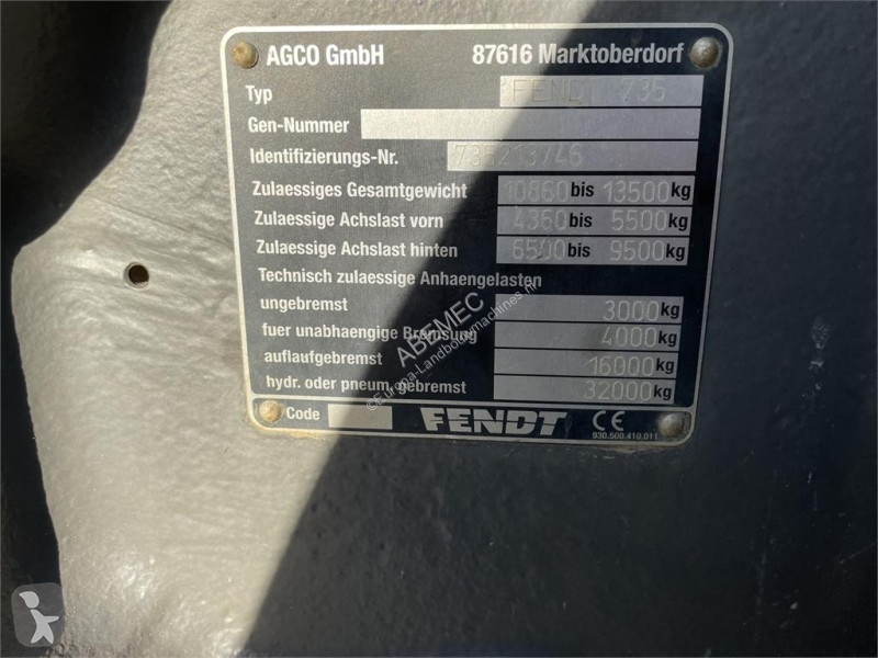 Tractor Fendt 720 Profiplus