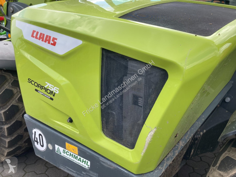 رافعة شوكية تلسكوبية Claas  Scorpion 756