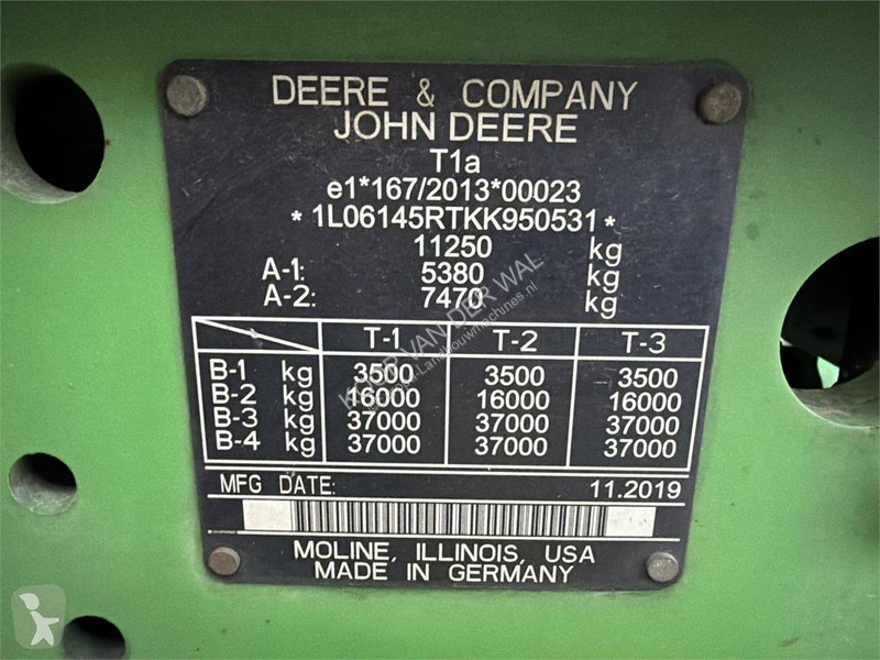 Landbrugstraktor John Deere 6145R