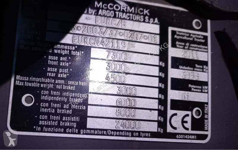 Tractor Mc Cormick  T 90